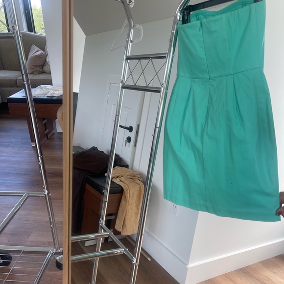 Vineyard Vines Caribbean Floral Dress in Aqua - Picture 5 of 6